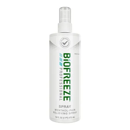 RB Health US - 13427 - Topical Pain Relief Biofreeze Professional 10.5% Strength Menthol Spray 16 Oz.