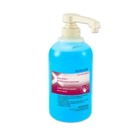 Ecolab Professional - Equi-Stat - From: 6000242 To: 6000242 - Ecolab Equi Stat Antimicrobial Soap Equi Stat Liquid 18.2 oz. Pump Bottle Floral Scent