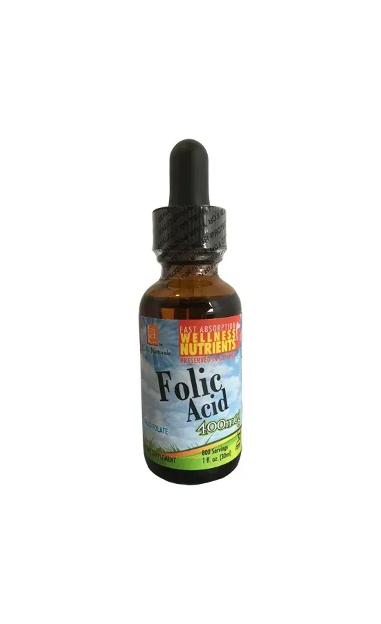 L A Naturals - 1137531 - Liquid Folic Acid Drops