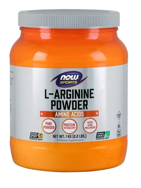 Now Foods Arginine Powder (Pure L-Arginine) - 2.2 Lb (1000 Grams)