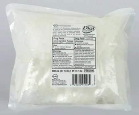Lagasse - Dial Professional - DIA95503 - Antimicrobial Soap Dial Professional Liquid 800 mL Dispenser Refill Bag Fresh Scent