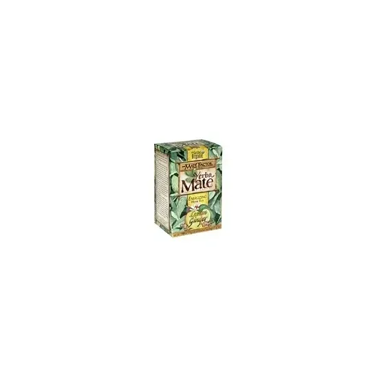 Mate Factor - 220523 - Mate Factor Certified Organic Yerba Mate Lemon Ginger 20 unbleached tea bags unless noted 20 tea bags