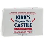 Kirks - From: 222964 To: 222967 - Kirk's Coco Castile Bar Soaps Fragrance Free 4 oz.