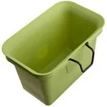 Full Circle - From: 225177 To: 225179 - Natural Cleaning Solutions Fresh Air Odor Free Kitchen Compost Collector 1.3 gallon, Green Slate