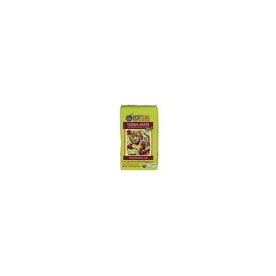Eco Teas - 227856 - Organic Teas Yerba Mate Unsmoked Leaf & Stem 1 lb.
