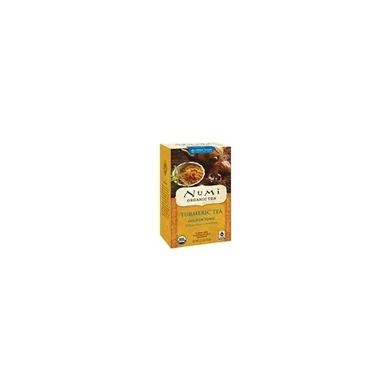 Numi Tea - From: 229014 To: 229016 - Fair Trade Turmeric Teas Golden Tonic 12 tea bags