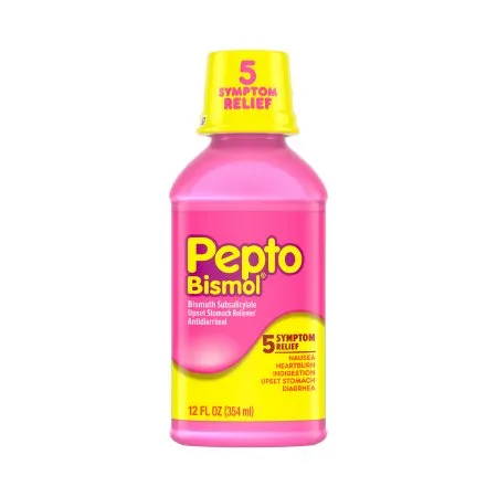 Procter & Gamble - Pepto Bismol - 37000003203 - Anti-Diarrheal Pepto Bismol 262 mg Strength Liquid 12 oz.