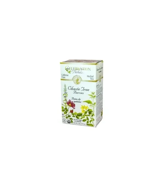 Celebration Herbals - 275114 - Chaste Tree Berries Tea Organic