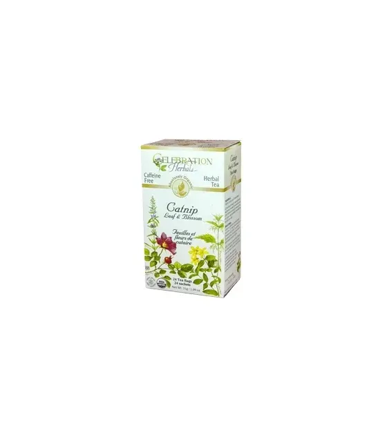 Celebration Herbals - 275115 - Catnip Leaf & Blossom Tea Org