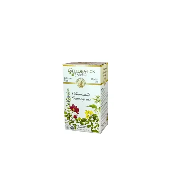 Celebration Herbals - 275119 - Chamomile w/ Lemongrass Tea Org