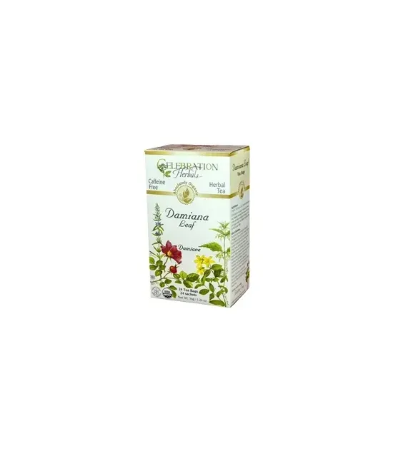 Celebration Herbals - 275124 - Damiana Leaf Tea Organic