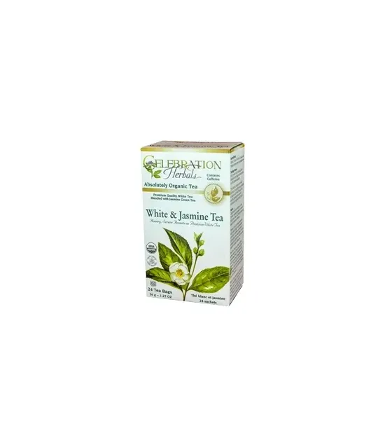 Celebration Herbals - 275417 - White & Jasmine Tea Organic