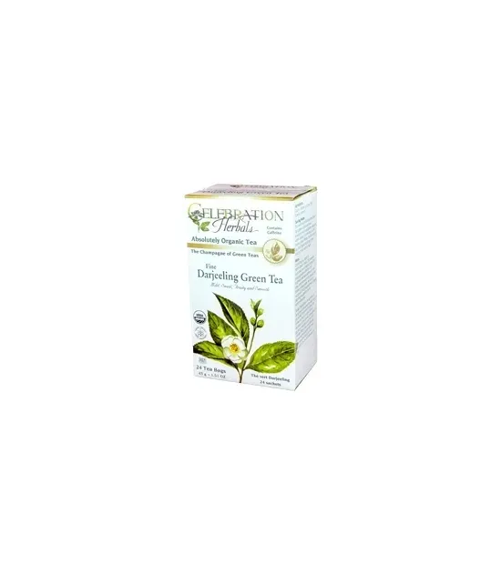 Celebration Herbals - 275426 - Green Tea Darjeeling Org