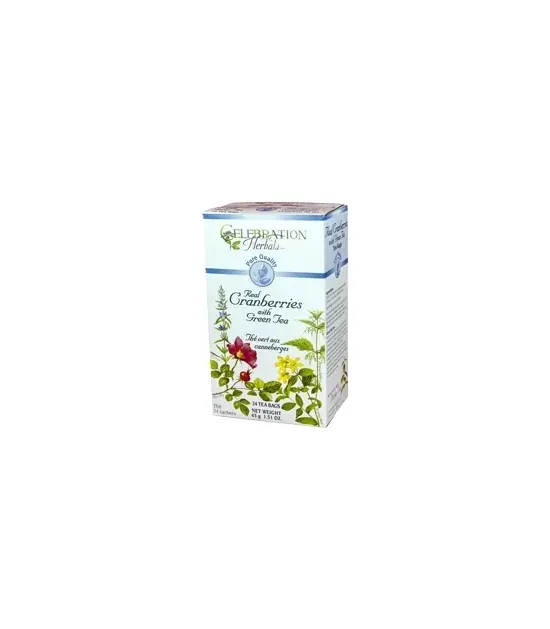 Celebration Herbals - 275478 - Cranberries w/Green Tea PQ