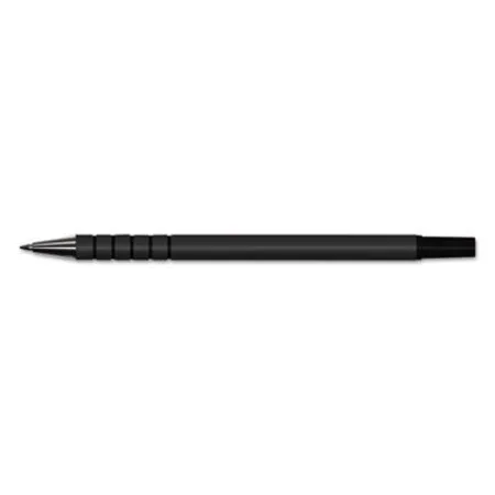Universal - UNV-15626 - Replacement Ballpoint Counter Pen, Medium 1 Mm, Black Ink, Black Barrel, 6/pack