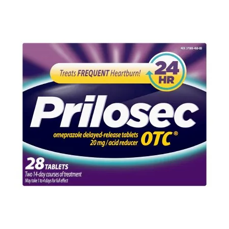 Procter & Gamble - Prilosec OTC - 37000045503 - Antacid Prilosec OTC 20 mg Strength Tablet 28 per Box