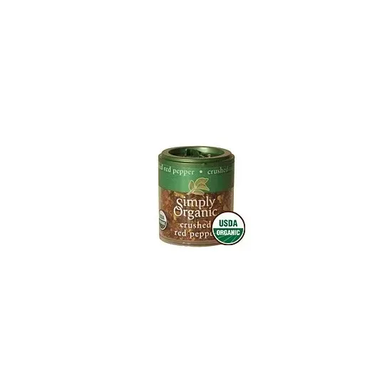 Simply Organic - From: 50063 To: 50068 - Red Pepper Crushed ORGANIC  Mini Spice
