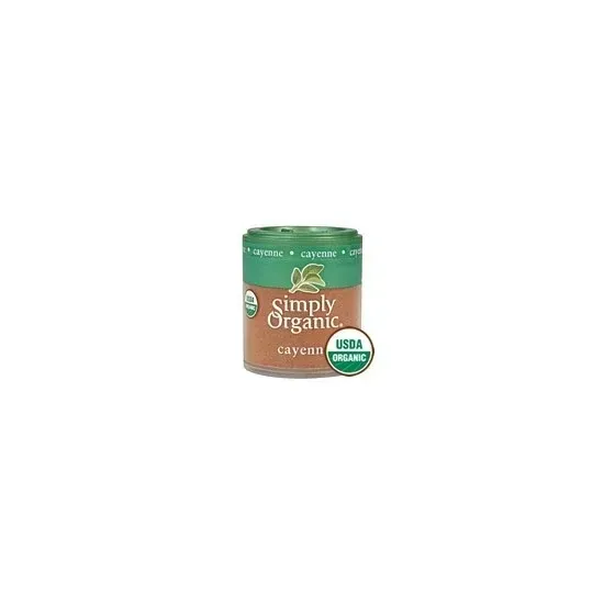 Simply Organic - From: 50070 To: 50084 - Cayenne Ground ORGANIC  Mini Spice