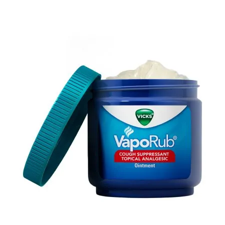 Procter & Gamble - Vicks VapoRub - 37000054406 - Chest Rub Vicks VapoRub 4.8% - 1.2% - 2.6% Strength Ointment 6 oz.