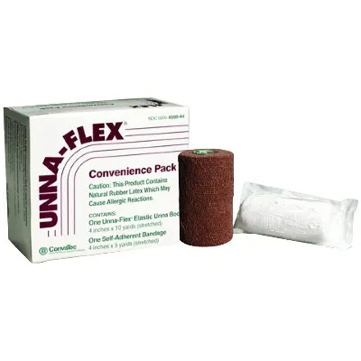 CONVATEC - Unna-Flex Plus - 650944 - Unna Flex Plus Unna Boot Unna Flex Plus 4 Inch X 10 Yard NonSterile