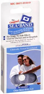 J&J - Sea-Band - 00872700001 - Nausea Relief Sea-Band Wrist Band 2 per Box