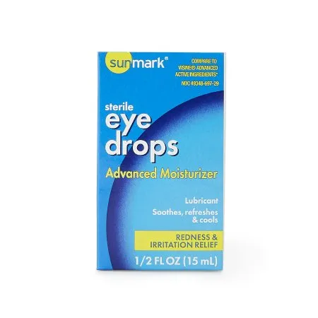 McKesson - sunmark - 49348069729 - Eye Lubricant sunmark 0.5 oz. Eye Drops