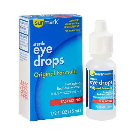 McKesson - sunmark - 49348003729 - Irritated Eye Relief sunmark 0.5 oz. Eye Drops