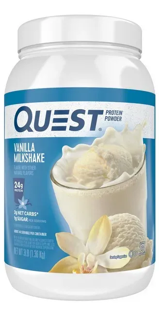 Quest Protein Powder Vanilla Milkshake - 3 Lb