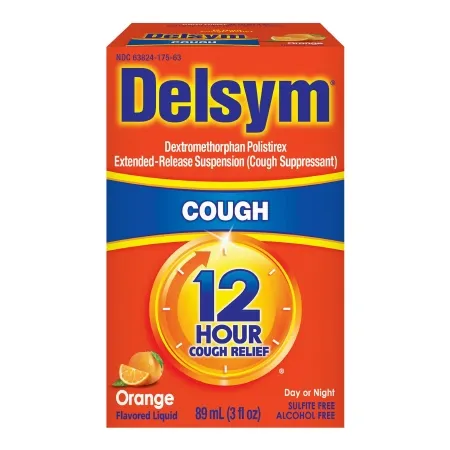 Reckitt Benckiser - Delsym - From: 63824017563 To: 63824017565 -  Cold and Cough Relief  30 mg / 5 mL Strength Liquid 3 oz.