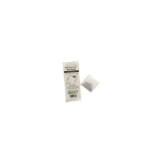 6019 - Tea Bags, Fill-Your-Own, Heat Seal, Cup Size, 40 ct