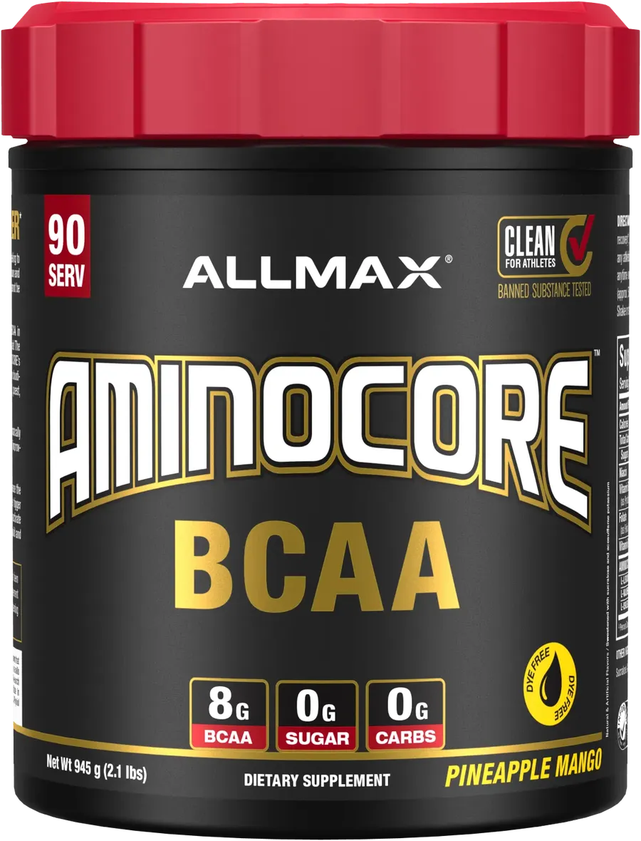 Allmax Nutrition Aminocore Bcaa Pineapple Mango - 90 Servings
