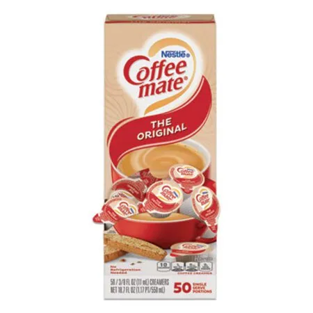 Coffee mate - NES-35110BX - Liquid Coffee Creamer, Original, 0.38 Oz Mini Cups, 50/box