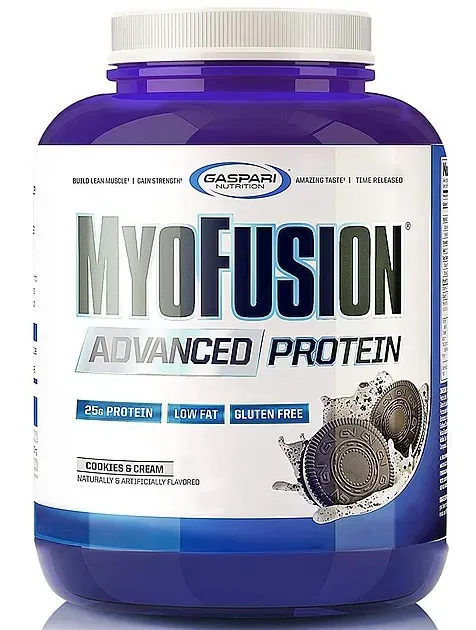 Gaspari Nutrition Myofusion Advanced Protein Cookies & Cream - 4 Lb