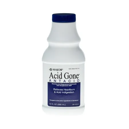Major Pharmaceuticals - Acid Gone - From: 00904536560 To: 00904772714 -  Antacid  358 mg 95 mg Strength Oral Suspension 12 oz.