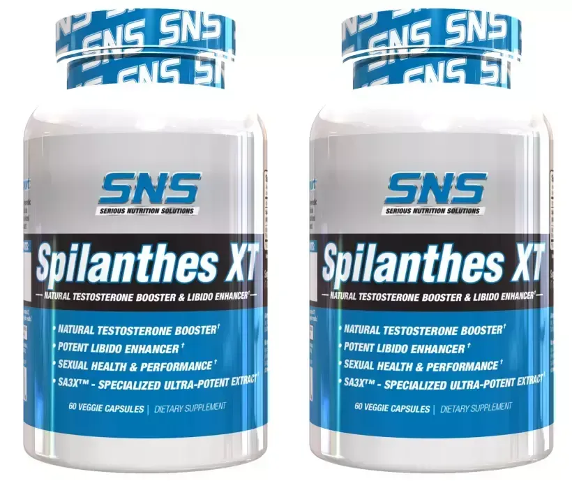 Sns Serious Nutrition Solutions Spilanthes Xt - 2 X 60 Cap Btls Twinpack