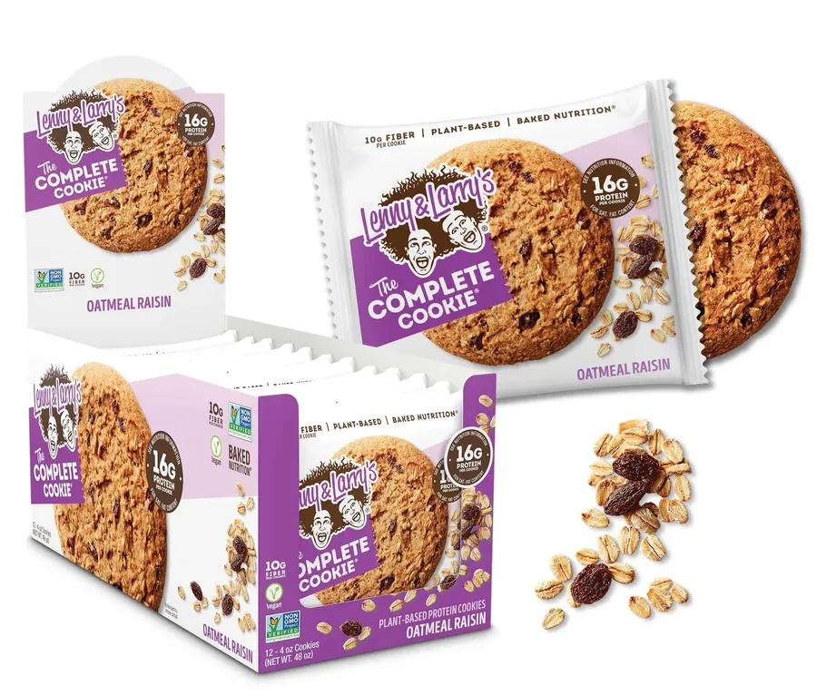 Lenny & Larry'S The Complete Cookie Oatmeal Raisin - 12 Cookies
