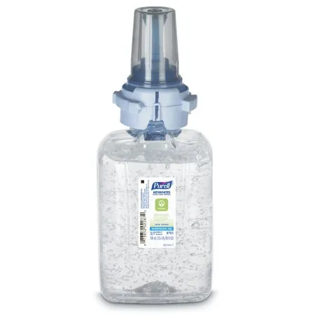 GOJO Industries - Purell Advanced - 8703-04 -  Hand Sanitizer  700 mL Ethyl Alcohol Gel Dispenser Refill Bottle