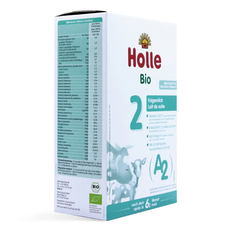 Holle A2 Stage 2 Organic Follow-On Infant Milk Formula