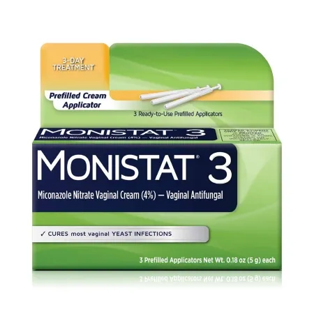 Medtech Laboratories - Monistat - 63736001803 - Vaginal Antifungal Monistat 4% Strength Suppository 3 per Box Applicator