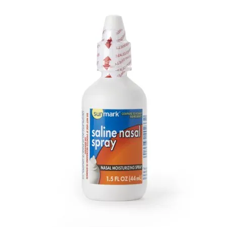 McKesson - sunmark - 49348035625 - Saline Nasal Spray sunmark 0.65% Strength 1.5 oz.