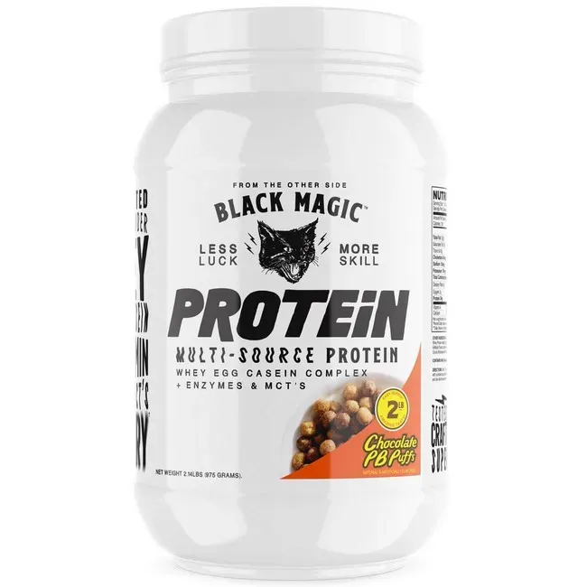 Black Magic Supply Multi-Source Protein Chocolate Pb Puffs - 25 Servings
