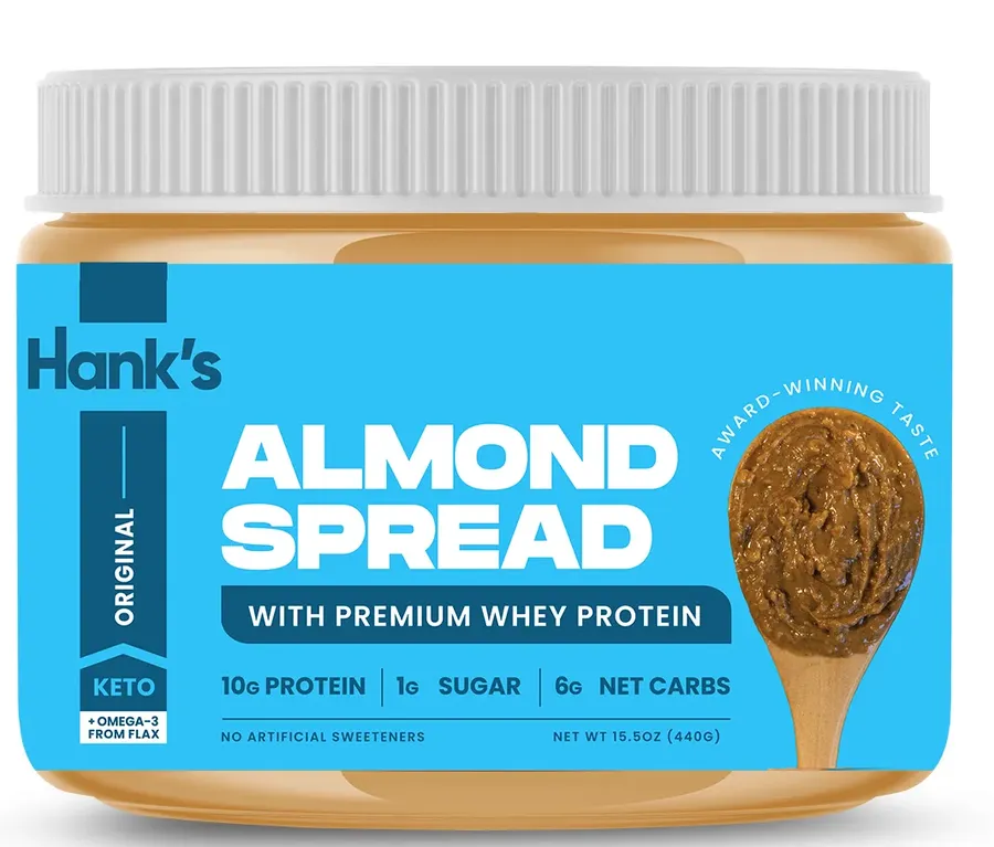 Hank'S Protein Plus Almond Spread Original - 15.5 Oz.