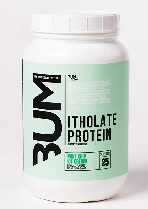 Raw Cbum Itholate Protein Mint Chip Ice Cream - 25 Servings