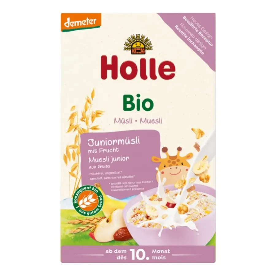 Holle® Junior Multigrain Muesli With Fruit 10+ Months (250G)