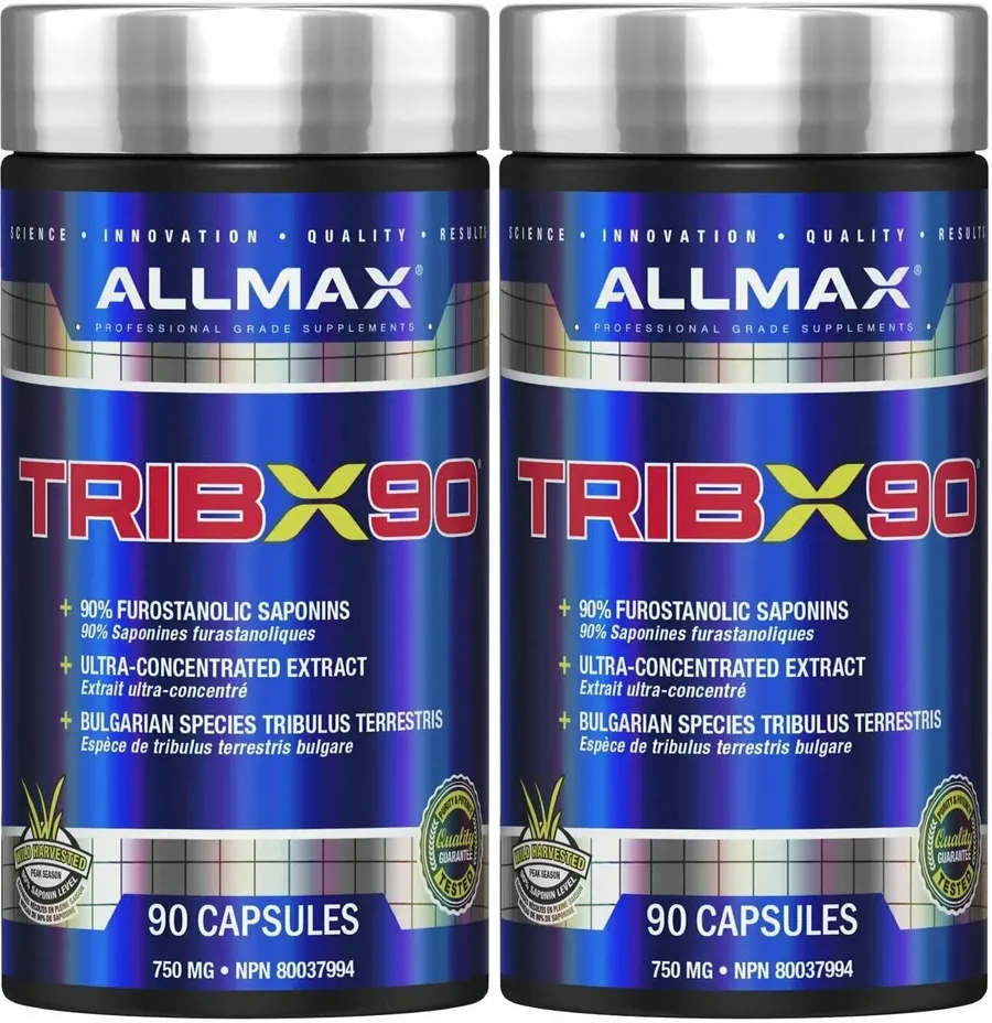 Allmax Nutrition Tribx90 Bulgarian Tribulus - 2 X 90 Cap Btls Twinpack