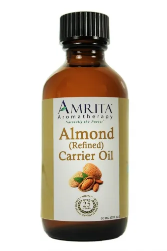 Amrita Aromatherapy - BA856 - 1L Base Oils Almond Oil, Expeller Pressed 1L