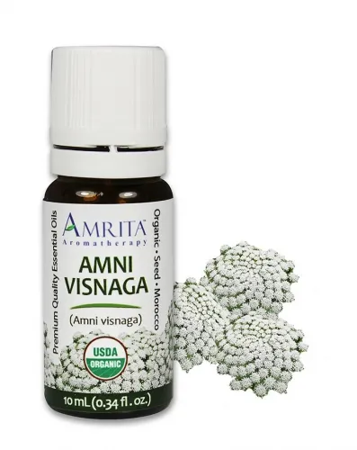Amrita Aromatherapy - EO3031 - 10ml Essential Oils Amni Visnaga Certified Organic 10ml
