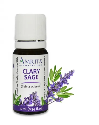 Amrita Aromatherapy - EO3243 - 10ml Essential Oils Clary Sage Oil 10ml