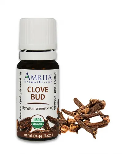 Amrita Aromatherapy - From: EO3251 To: EO3252 - 10ml Essential Oils Clove Bud, Fair Trade 10ml
