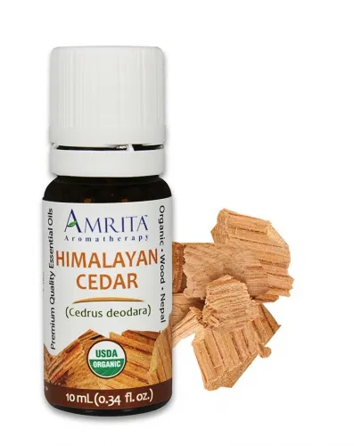 Amrita Aromatherapy - EO3271-1L - Essential Oils - Cedar, Himalayan - 1L